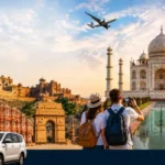 India tour packages from USA featuring Taj Mahal, Jaipur and Delhi landmarks