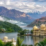 Best places to visit in India in September with scenic lake, mountains and heritage palace